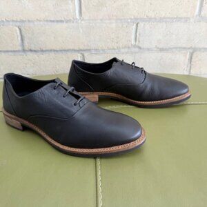 Ecco black leather oxfords size EU 42 / US womens 11 unworn